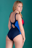 Спортивный синий купальник Freestyle для шикарных женщин от Freya