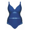 Цілісний яскраво-синій купальник CS001605 Sheer Class від Curvy Kate