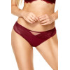 Эффектные стринги винного цвета Cherry s-694/1 от Kinga