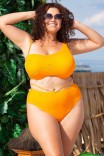 Плавки бразильянки высокие Krisline Malibu Orange