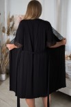 Домашній легкий халат із віскози Shato 1950/1 Black