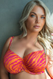 Купальний топ м'який Krisline Rio Orange/Pink