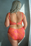 Купальний топ м'який Krisline Rio Orange/Pink