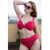 Уценка. Купальный топ Freya Wildcat bandless Deco Bikini AS6881 Red