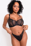 Бюстгальтер Scantilly ST039100 Ornate Balcony Bra Black