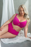 Плавки брифы высокие Krisline California Fuksia