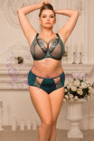 Трусики брифы высокие  Gorsenia Paradise K497  Green