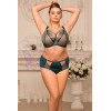 Трусики брифы высокие  Gorsenia Paradise K497  Green