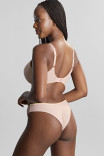 Трусики Бразильянки Panache Faith Brazilian 10662A Blush Pink