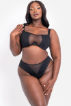 Бюстгальтер мягкий бандо Scantilly Swerve Bandeau Bra ST040116 Black