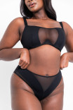 Бюстгальтер мягкий бандо Scantilly Swerve Bandeau Bra ST040116 Black