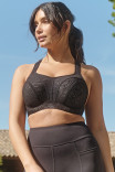 Бюстгальтер формованный для спорта на кости Panache Sports Bra 5021С Black/Chalk