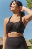 Бюстгальтер формованный для спорта на кости Panache Sports Bra 5021С Black/Chalk