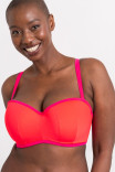 Купальний бандо-топ Curvy Kate Minimalist Strapless Multiway Bikini CS030307 Coral/Pink