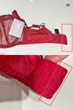Уцінка. М'який бюстгальтер Gorsenia Paradise K496 Red