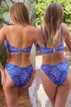 Купальний топ бандо Krisline Hawai Balkonette MHM Blue