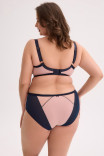 Бюстгальтер м'який Gaia Aina 1273 Maxi Navy Blue-Pink