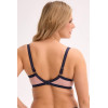 Бюстгальтер м'який Gaia Aina 1273 Navy Blue-Pink