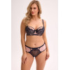 Бюстгальтер м'який Gaia Aina 1273 Navy Blue-Pink