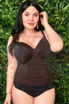 Цельный купальник Lupoline Cejlon Big Soft Black