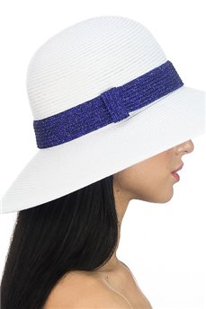 Шикарная летняя шляпа с блёстками от Delmare