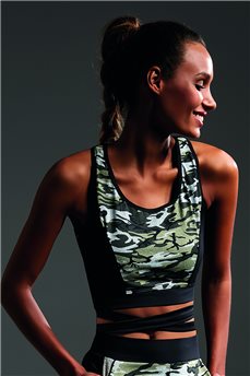 Спортивный Топ Black Moro от Krisline
